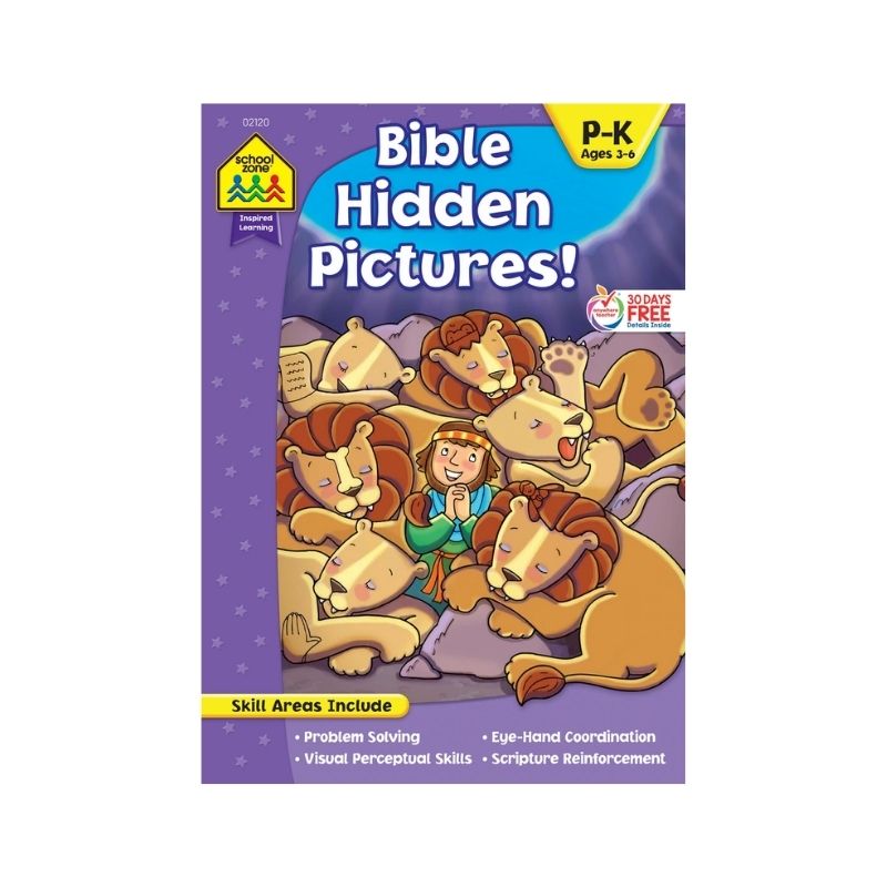 Bible Hidden Pictures! Grades P-K Workbook