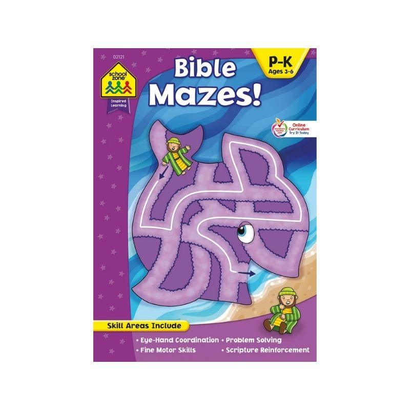 Bible Mazes! Grades P-K Workbook