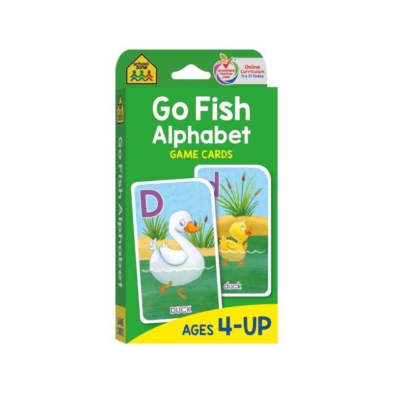 Go Fish Alphabet Game Cards