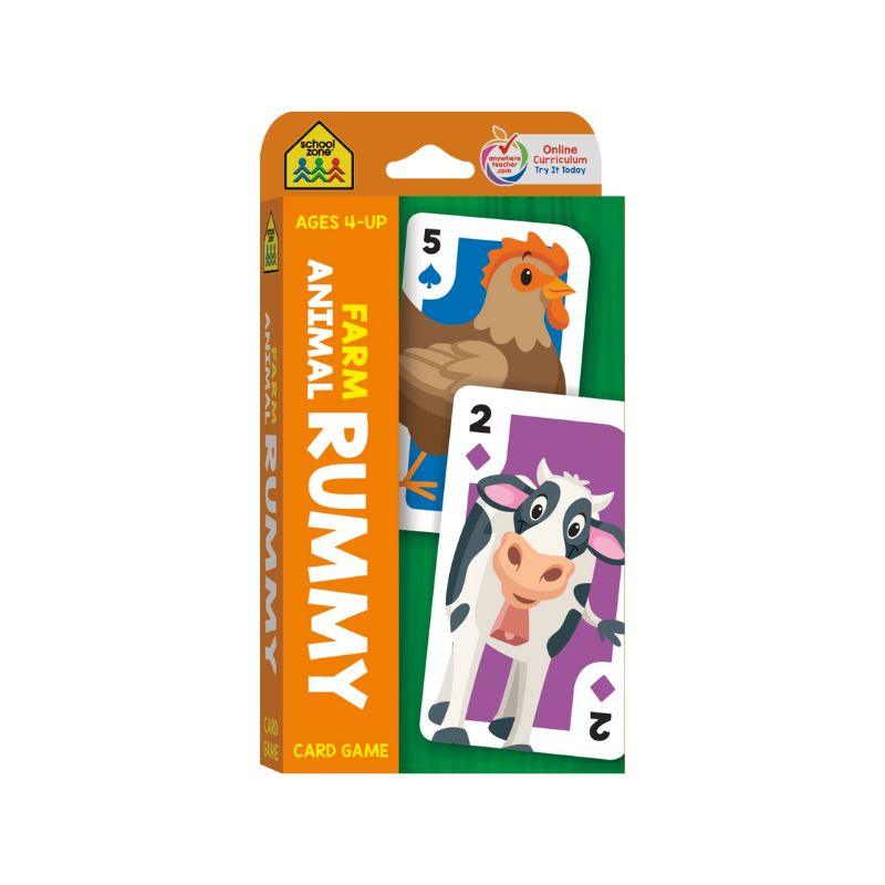 Farm Animal Rummy Card Game