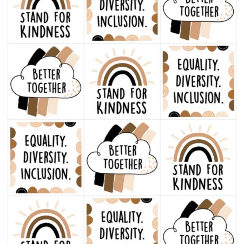 Diversity Rainbow Stickers