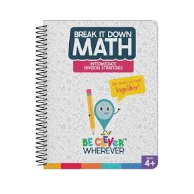 Break It Down Math Intermediate Division Strategies/ Introducción al libro de recursos de fracciones.