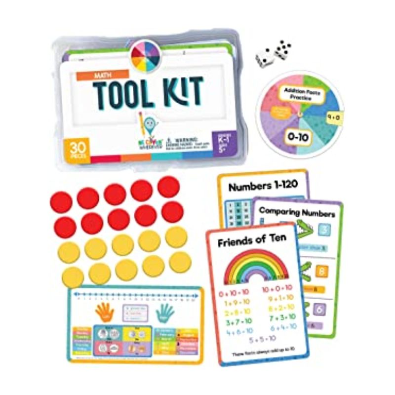Math Tool Kit / Kit de herramientas de matemáticas, grado K-1