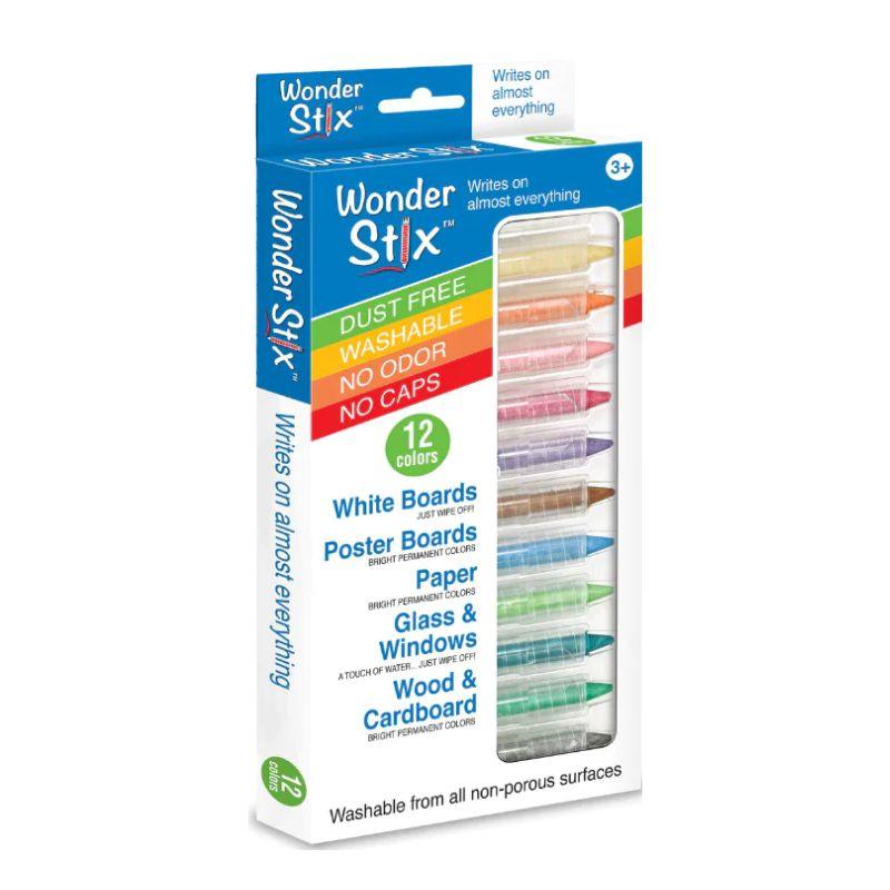 Wonder Stix, juego de 12 / Crayola Lavable Retráctil.