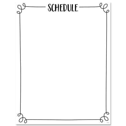 CTP-10182 CLASSROOM ESSENTIALS CHART SCHEDULE