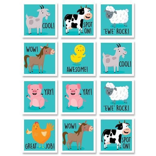 CTP-10210 REWARD STICKERS FARM FRIENDS