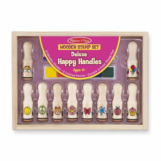 LCI-12306 DELUXE  WOODEN HANDLE STAMPS