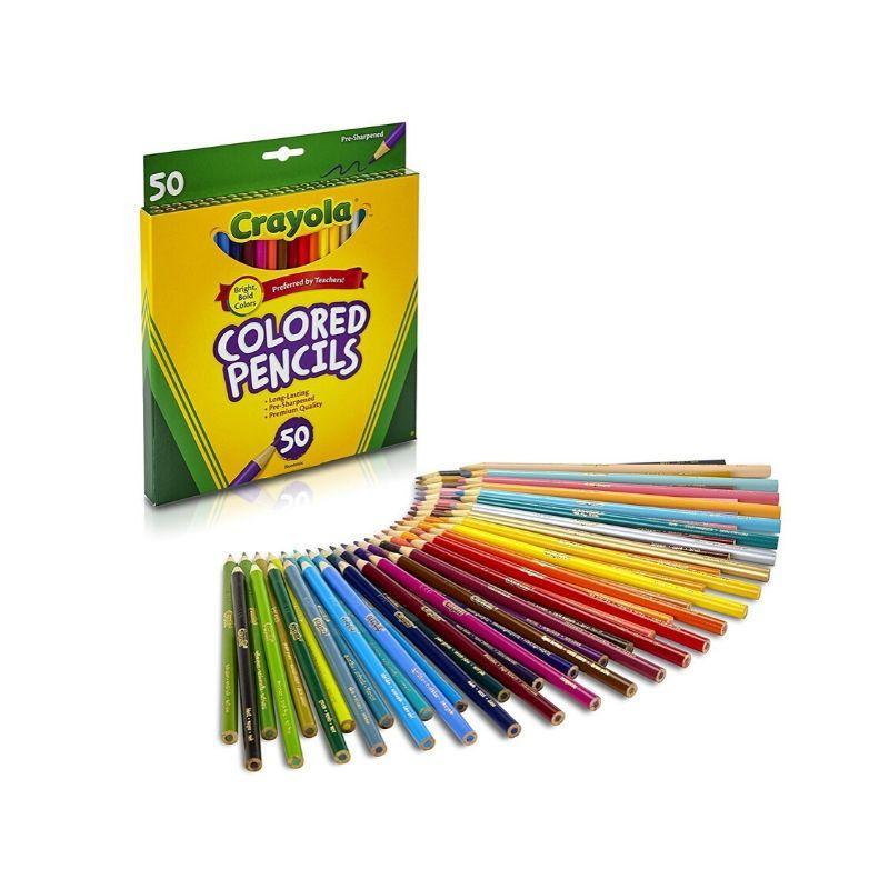 Crayola lápices de colores intensos (set/50) - Ultracomonline.com