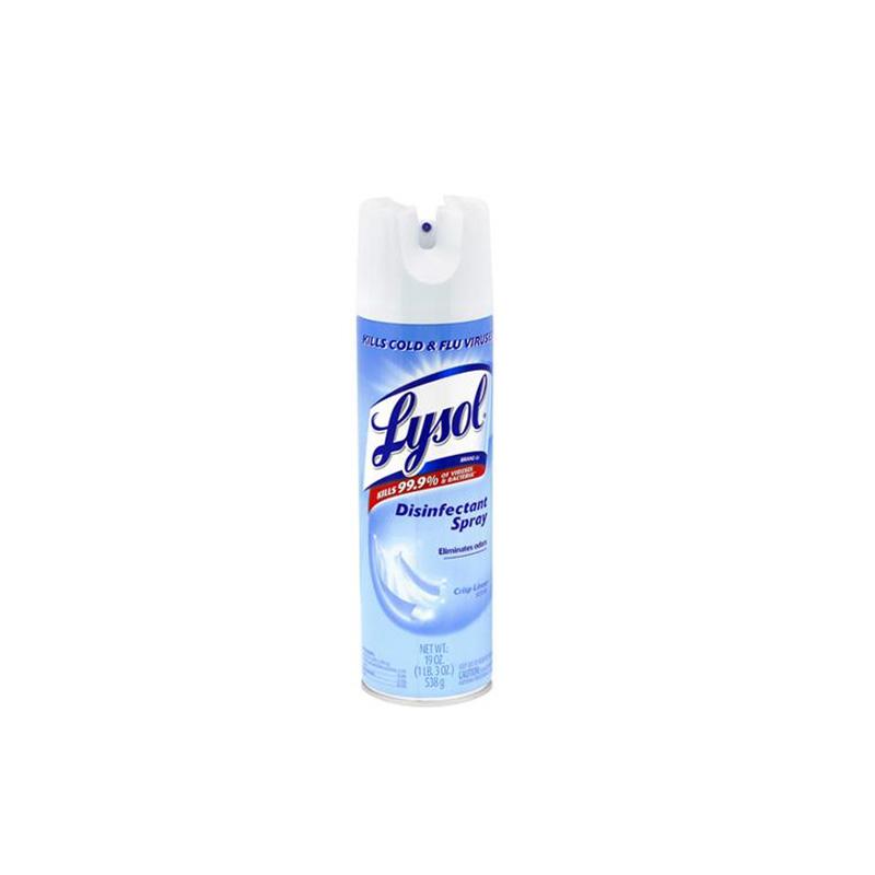 Lysol desinfectante spray crisp linen scent (19-onzas) - Ultracomonline.com