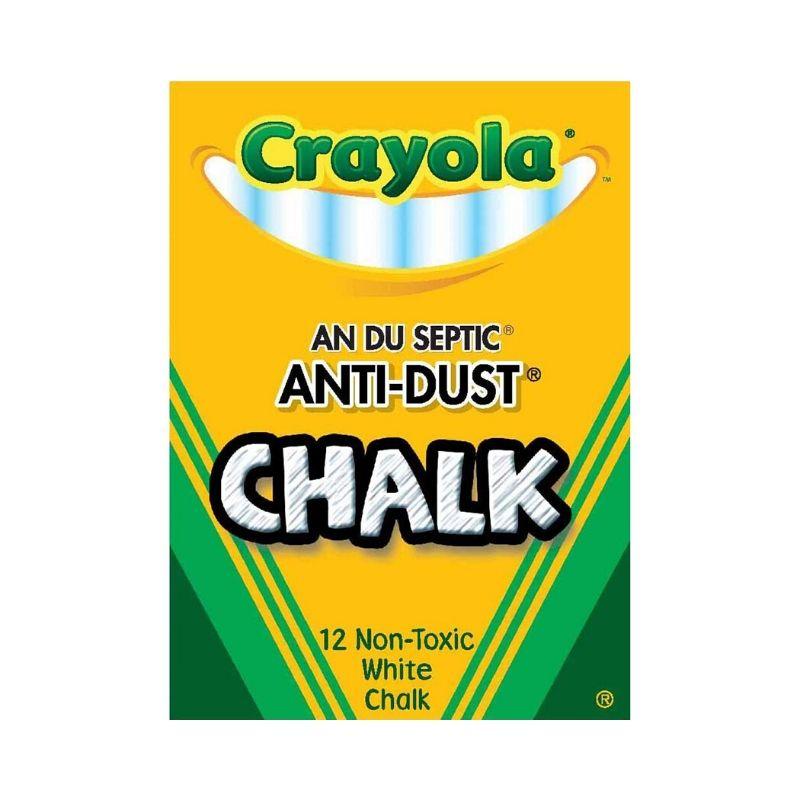 CRAYOLA-TIZA-BLANCA-ANTI-POLVO-(12-UND)