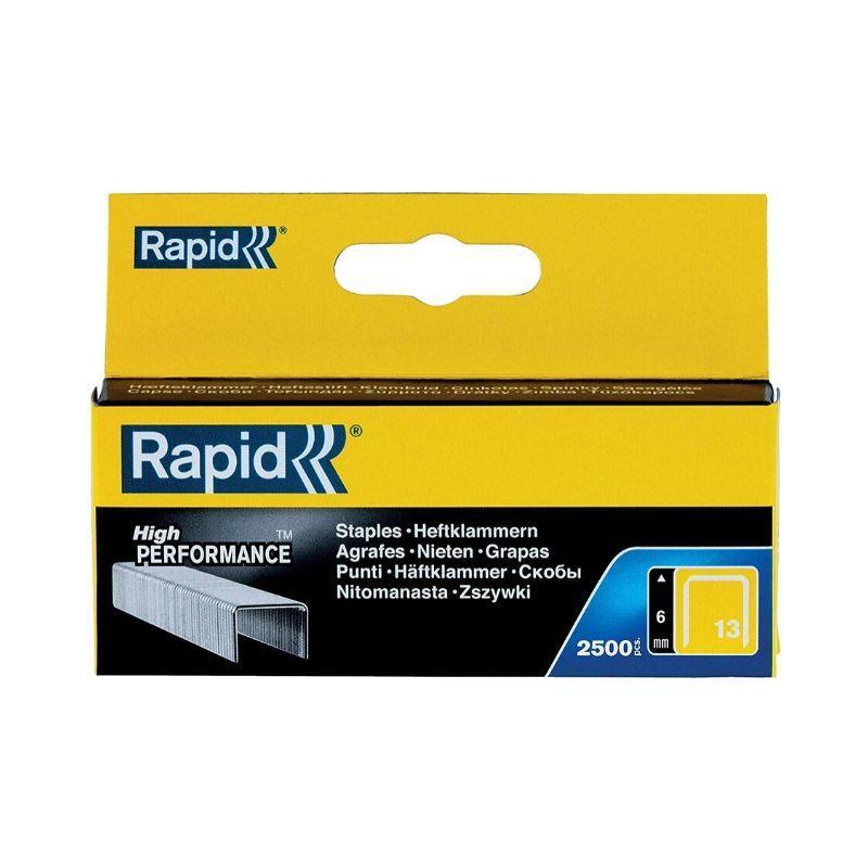 Grapas rapid clavadora 13 6mm (2500) - Ultracomonline.com