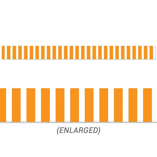 CTP-10072 BORDERS ORANGE BOLD STRIPES