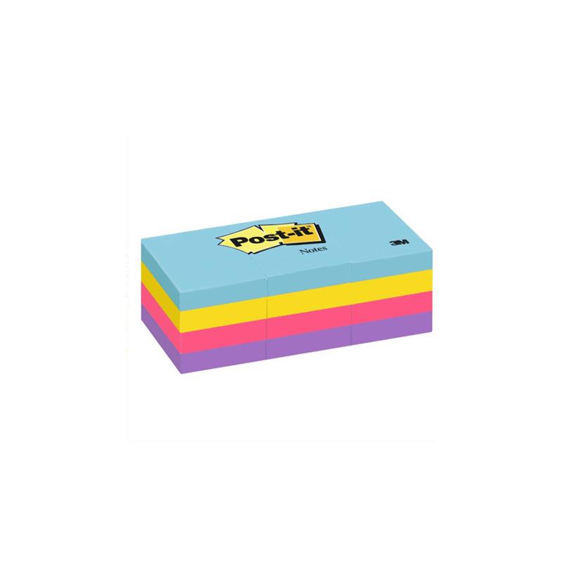 Post-it 3m jaipur collection/ultra colors (1.5" x 2") (12 und-4 colores) - Ultracomonline.com