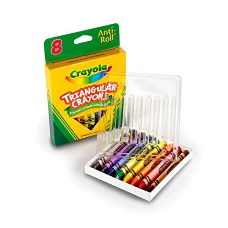 Crayola crayons triangular (8 colores) - Ultracomonline.com