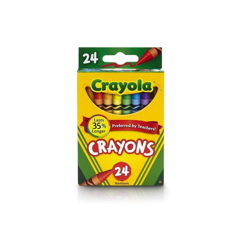 Crayola caja de crayones (set/24) - Ultracomonline.com