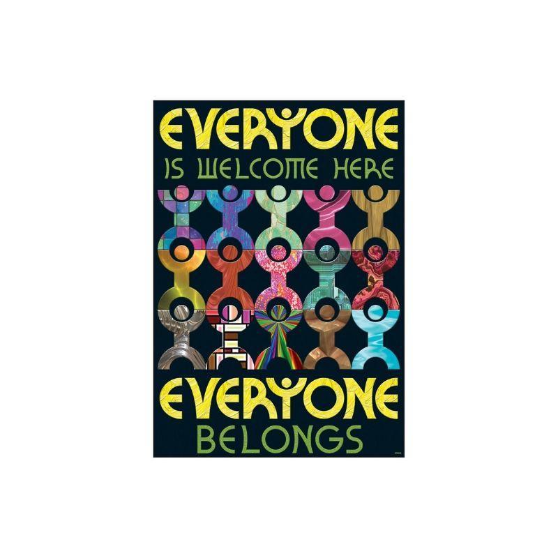 TREND-TA67341-ARGUS-POSTER-EVERYONE-IS-WELCOME-H....(13-3/8"X19")