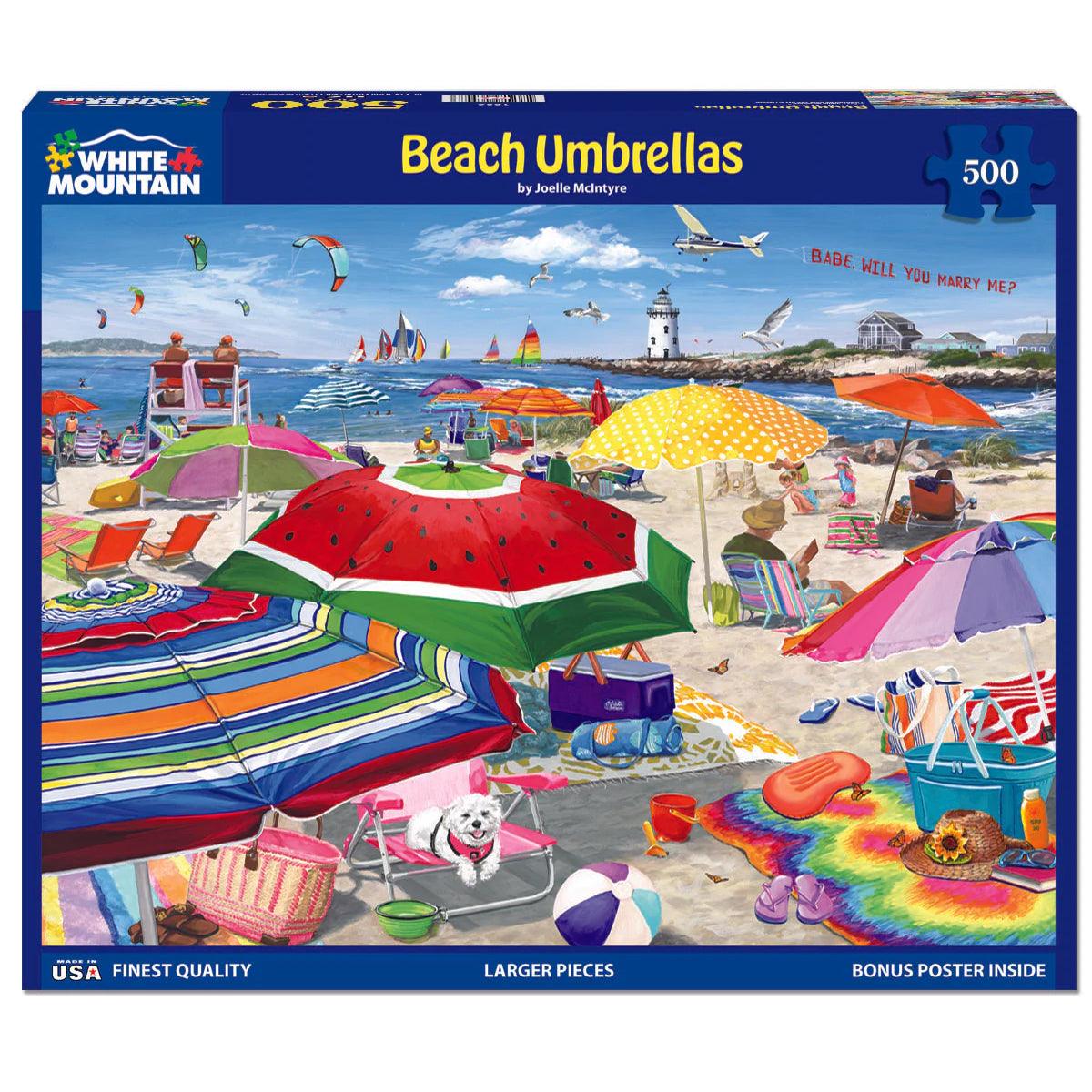 ROMPECABEZA BEACH UMBRELLAS (500 PIEZAS)