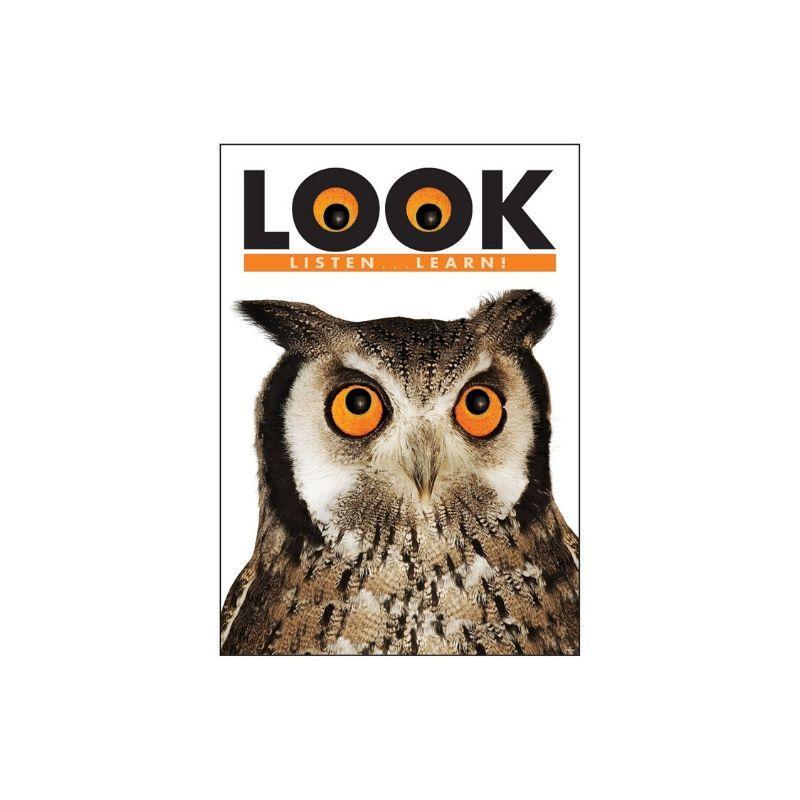 TREND-TA67284-ARGUS-POSTER-LOOK..LISTEN..LEARN...-(13-3/8"X19")