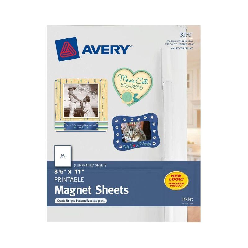 Papel avery i.magnet (8.5" x 11")(5 hojas) - Ultracomonline.com