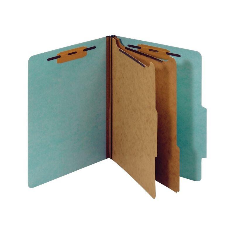 Folder g.weis azul claro 6 secciones t/carta glw (pendaflex) - Ultracomonline.com