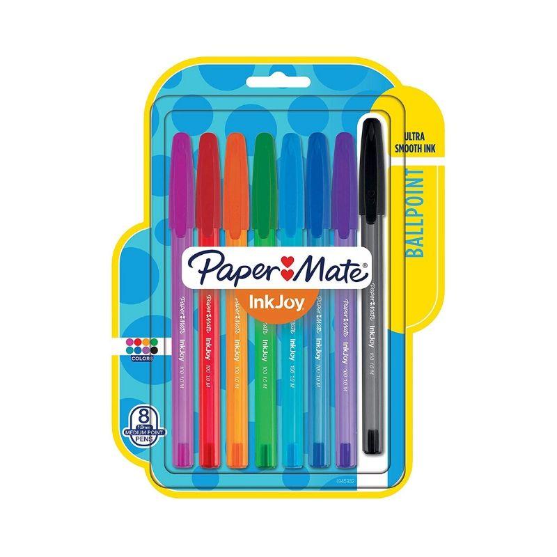 Plumas paper mate #1945932 inkjoy col.surt retrc (set/8) 100rt 1.01 - Ultracomonline.com