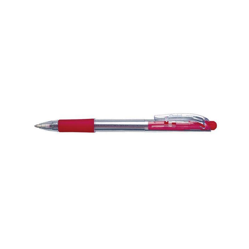 Pluma pentel Â¡feel-it! Retractil rojo de 1.0mm - Ultracomonline.com