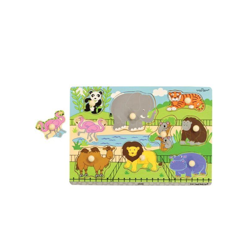 SWT-5452503 RYAN'S ROOM/ CLASSIC PUZZLES ZOO ANIMALS  MIN. ORDER 6 PCS.