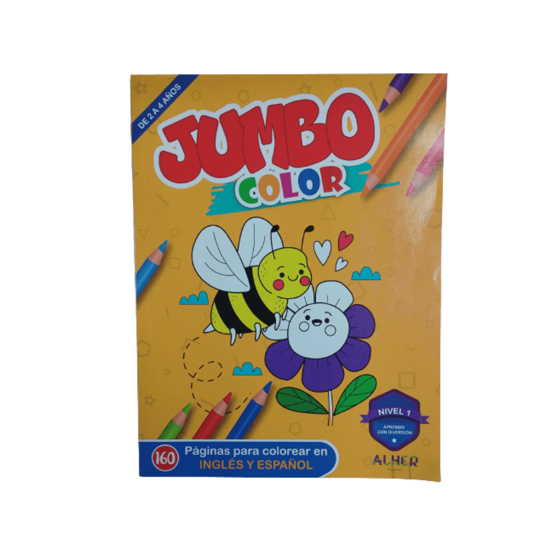 Libro para colorear jumbo color