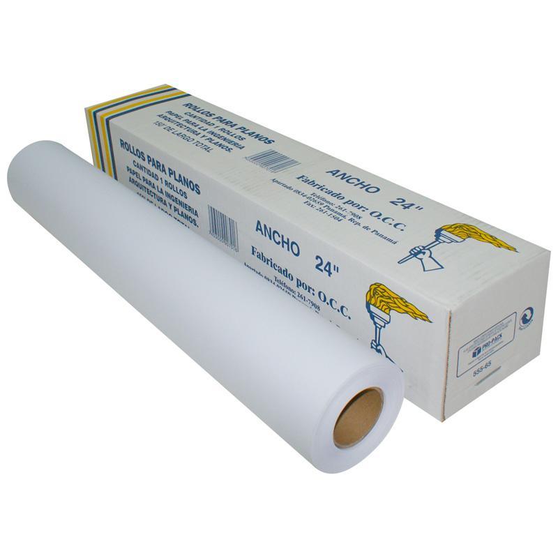 Rollos de papel Kraft, 24 de ancho - 40 lb.