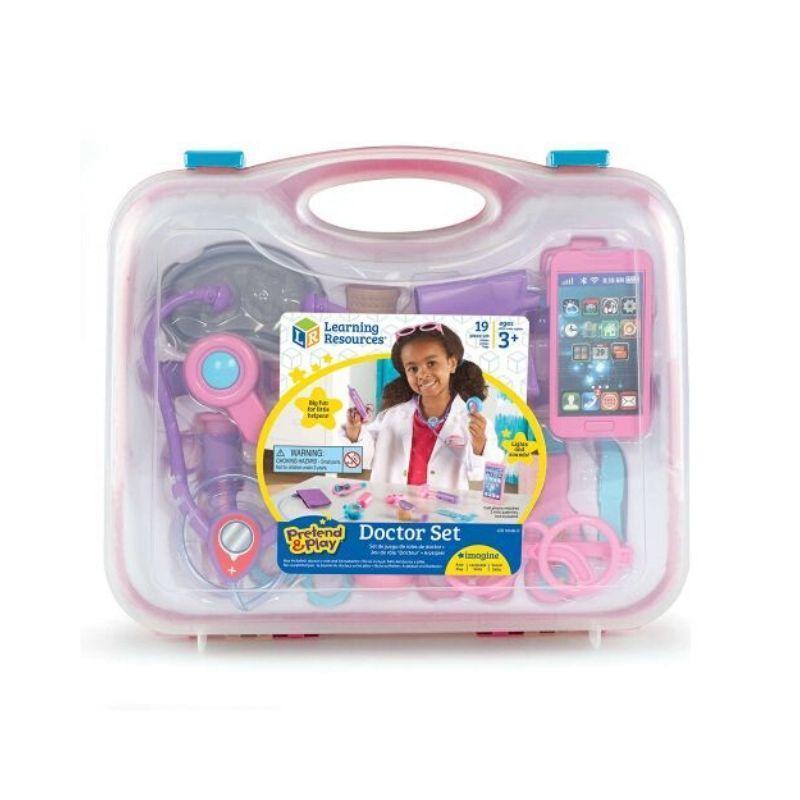 Learning-Resources-Pretend-&-Play®-Doctor-Set-(pink)