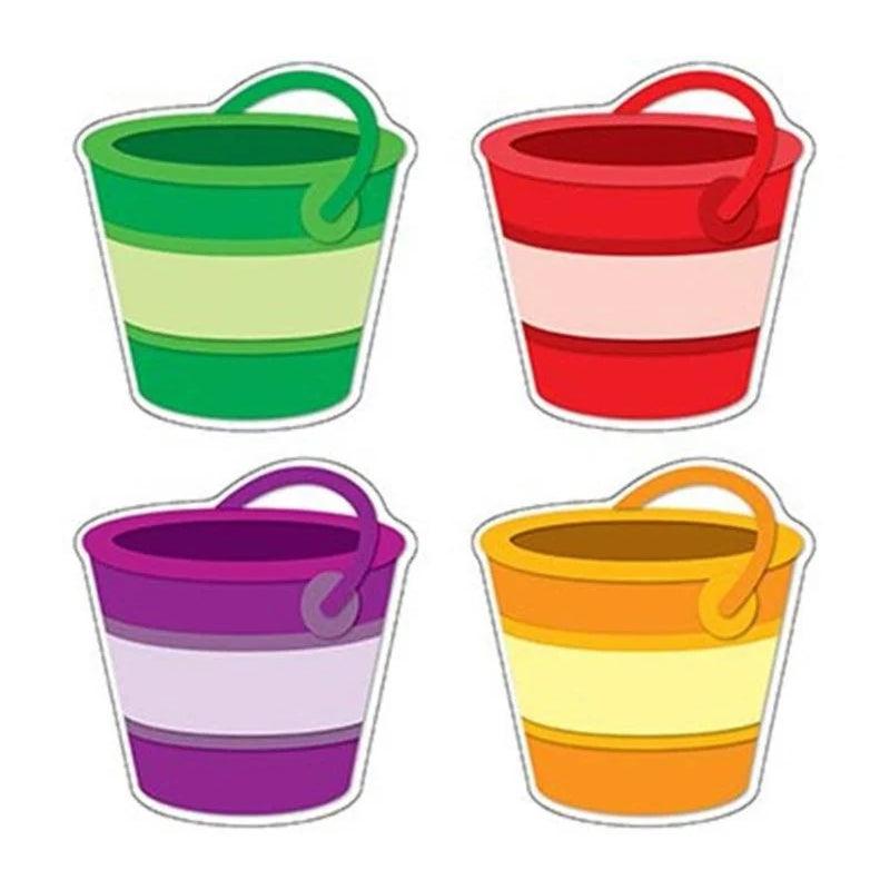 JUMBO DESIGNER CUT-OUTS 10"/ BUCKETS