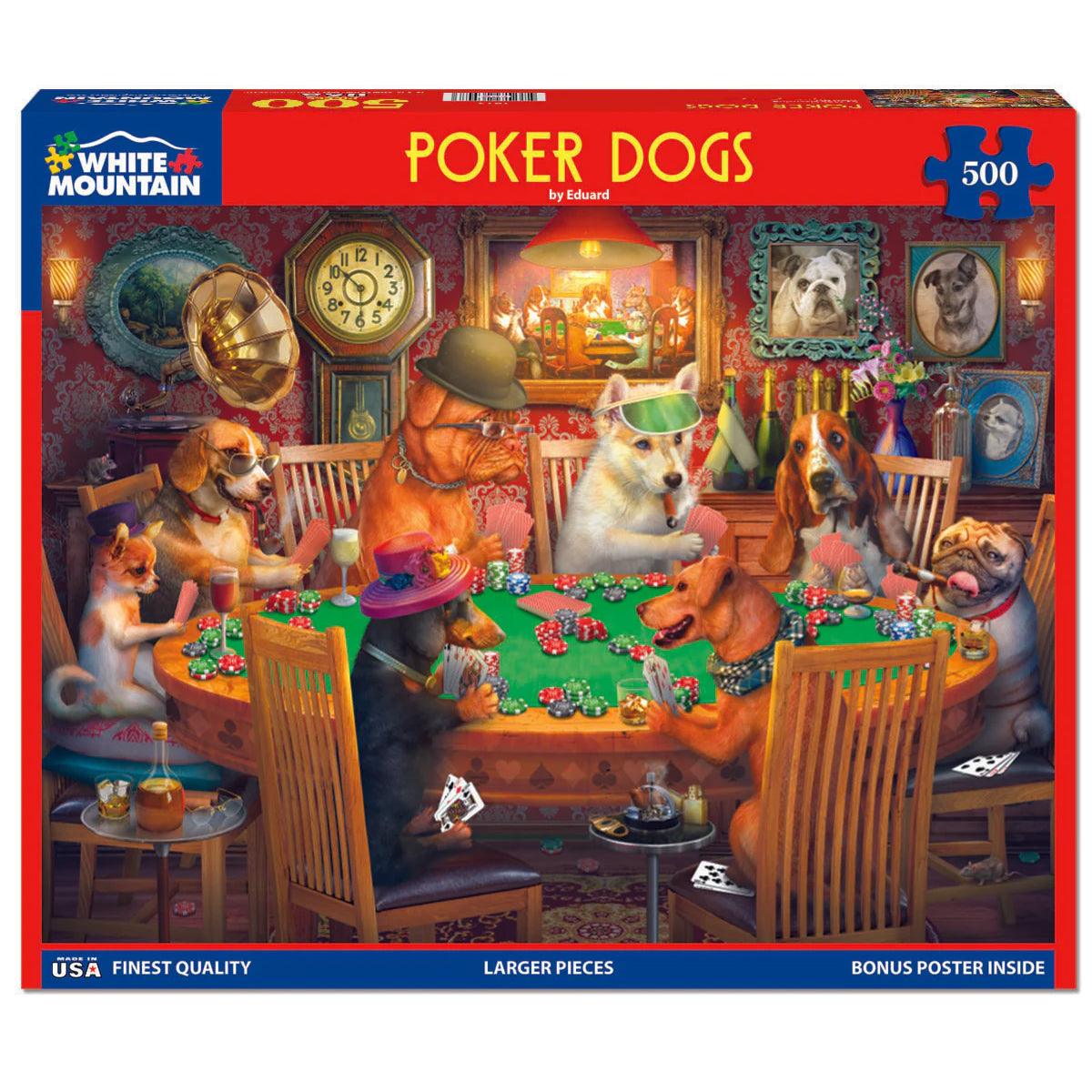 ROMPECABEZA POKER DOGS (500 PIEZAS)