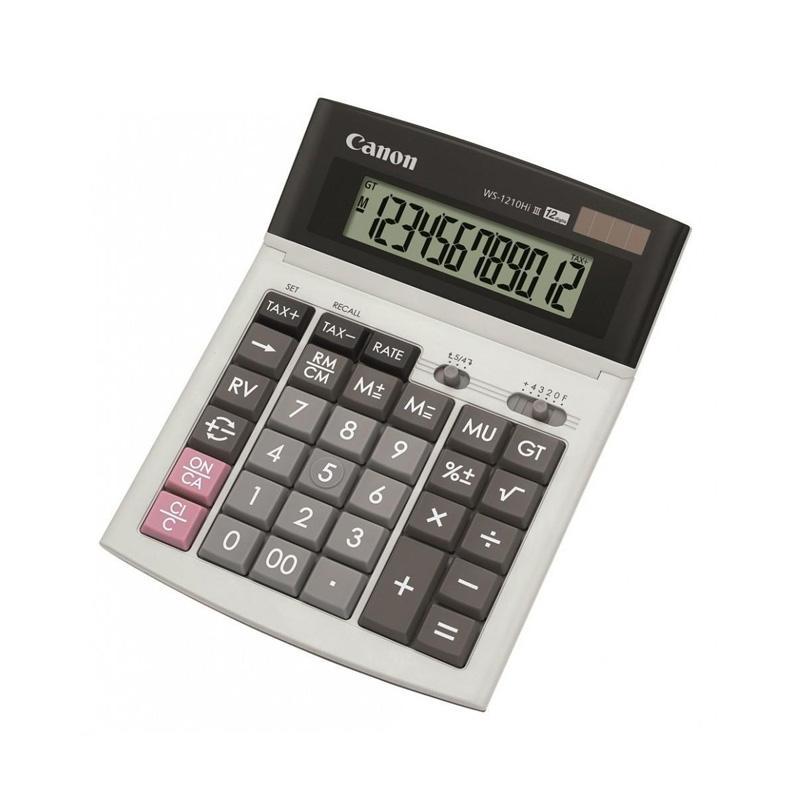 Calculadora canon (12 dÃ­gitos) desktop - Ultracomonline.com