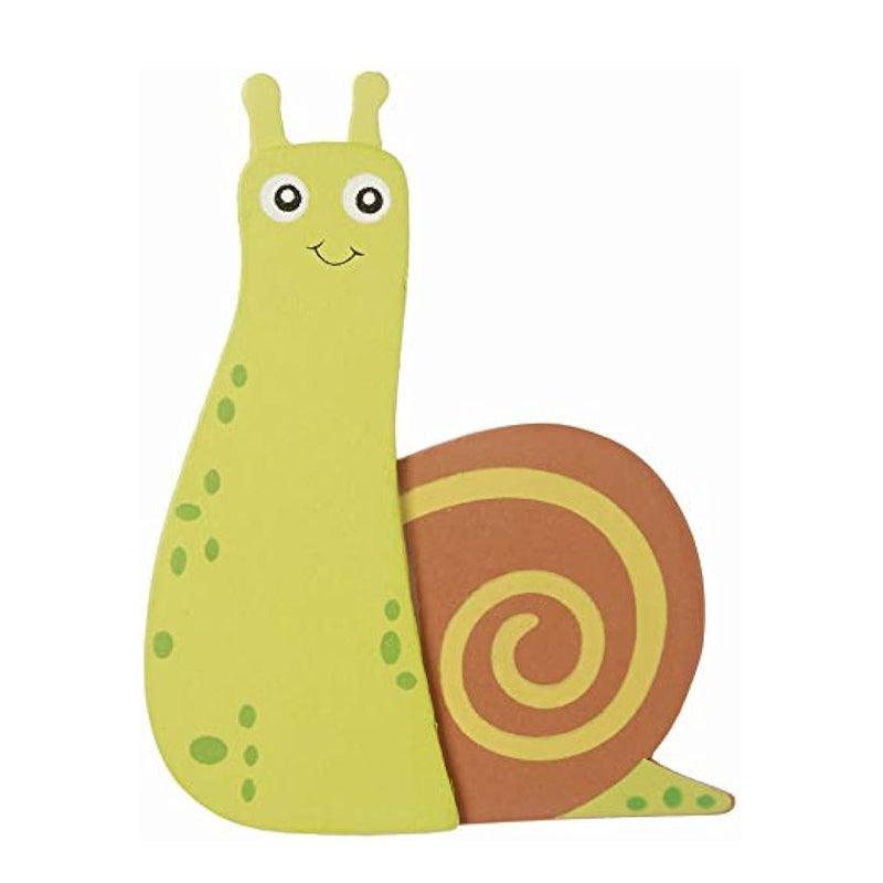 LARGER PAINTED WOOD SHAPES SNAIL