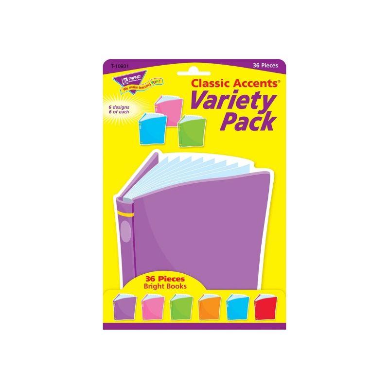 TREND-T10931-CLASSIC-ACCENTS-V/PACK-BRIGHT-BOOKS-(36-PACK/6")