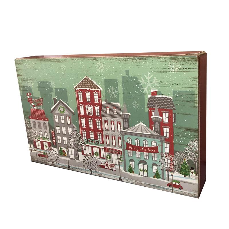 DARICE-30056617 RETRO CITY SCENE MDF 2 ASST (O)