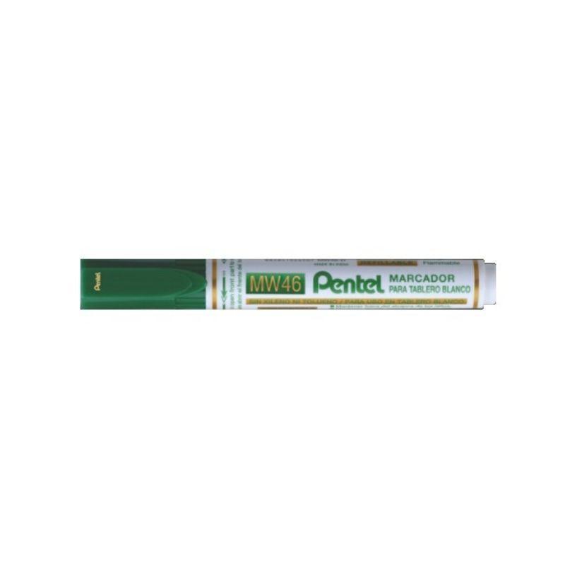 Marcador pentel verde recargable para tablero (p/cuadrada) - Ultracomonline.com