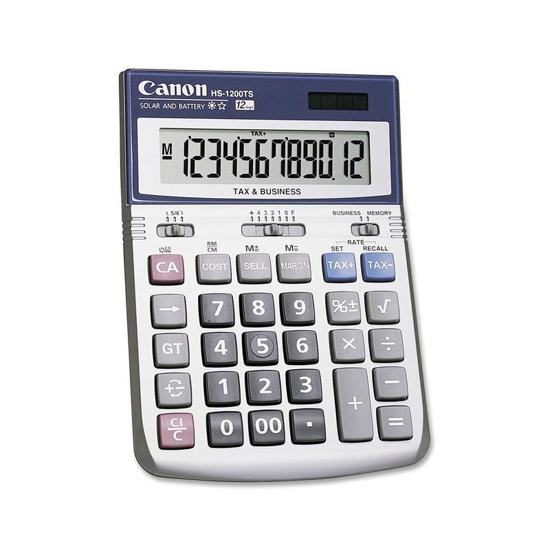 Calculadora canon (12 dÃ­gitos) tax & business (dual) - Ultracomonline.com