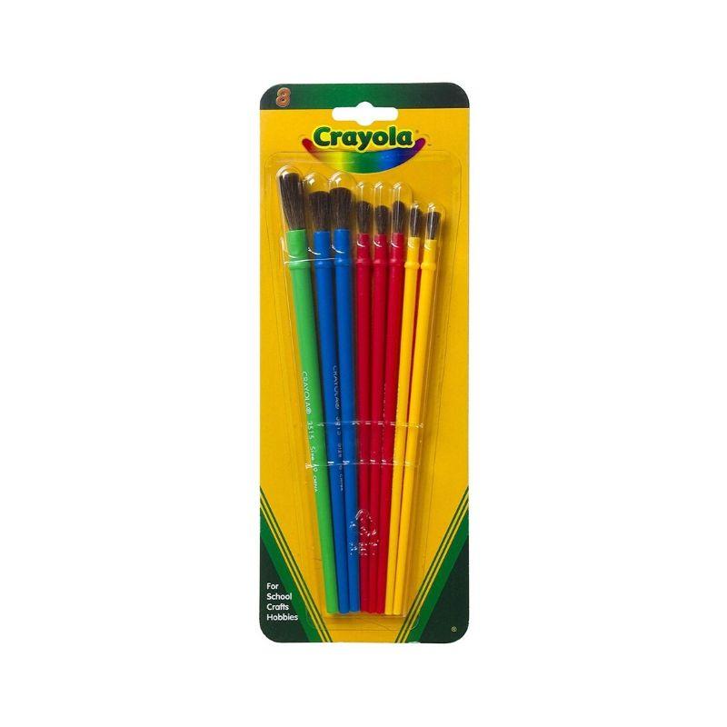 Crayola pincel de arte (set/8) - Ultracomonline.com