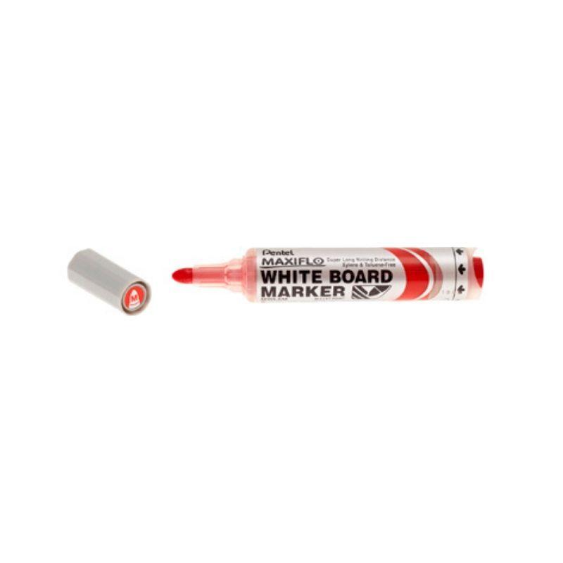 Marcador pentel maxiflo rojo para tablero (p/redonda) - Ultracomonline.com