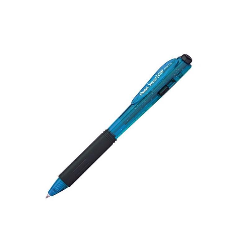 PLUMA-PENTEL-K437CR-S-WOW!-GEL-0.7MM-CELESTE-(E)