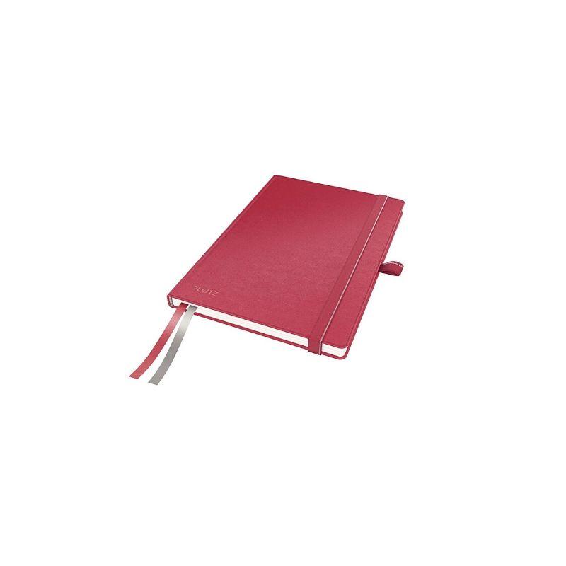 Cuaderno leitz complete rojo vino (cuadrito) - Ultracomonline.com