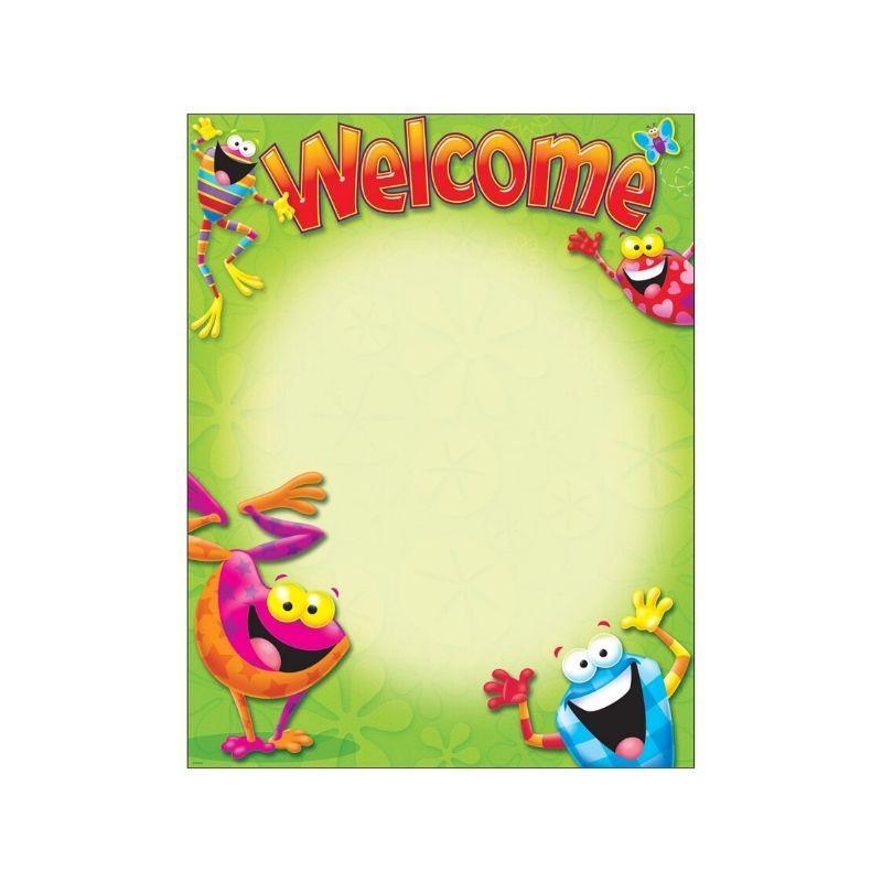 TREND-T38413-L.-CHART-FROG-TASTIC-WELCOME-BLANK-(17"X22")