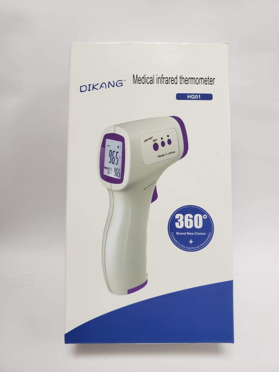 Termómetro infrarojo médico (360º) DIKANG HG01 - Ultracomonline.com
