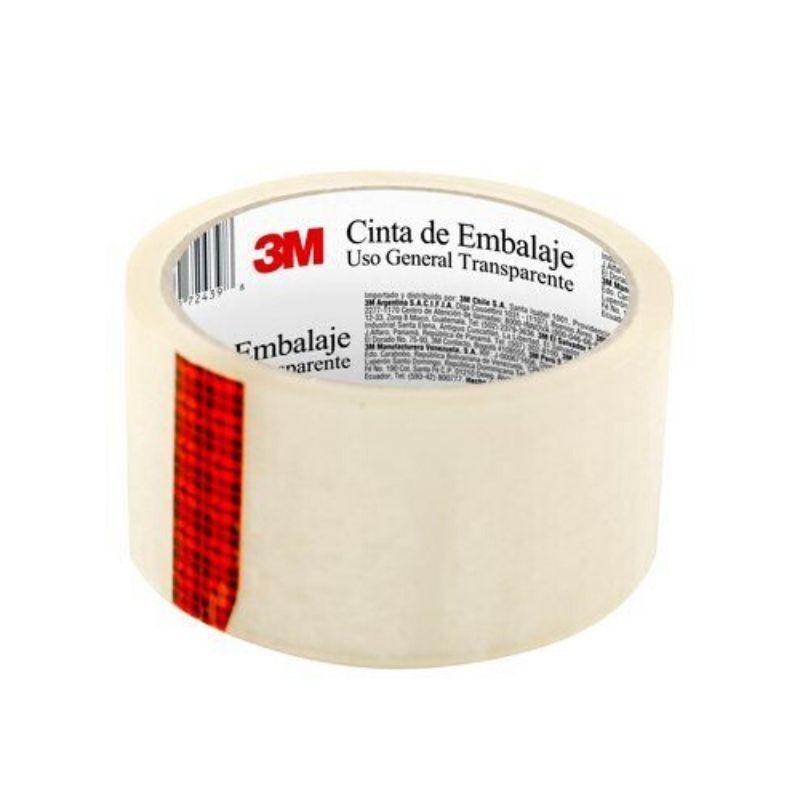 Tape de empaque 3m transparente (48mm x 40mt) - Ultracomonline.com