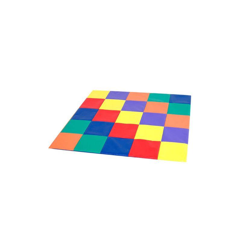 CF-321-132 PATCHWORK CRAWLY MAT (PRIMARY COLORS)