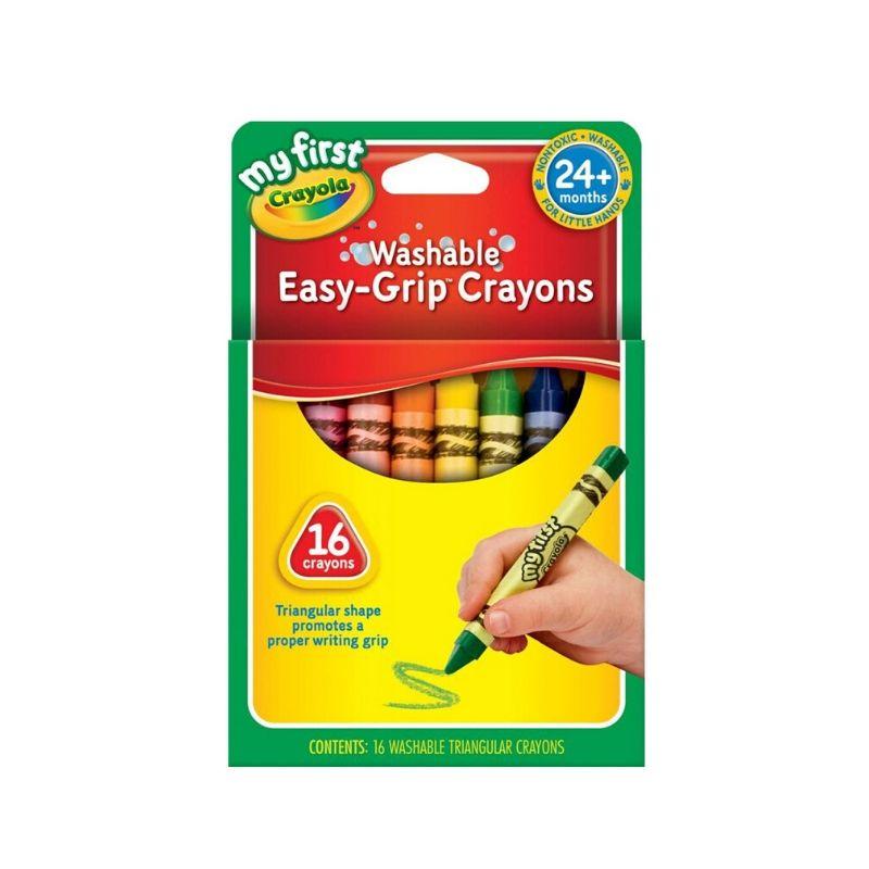 CRAYOLA-8113160200-CRAYONS-MY-FIRST-TRIANG.-(SET/16)-(E)-0604814