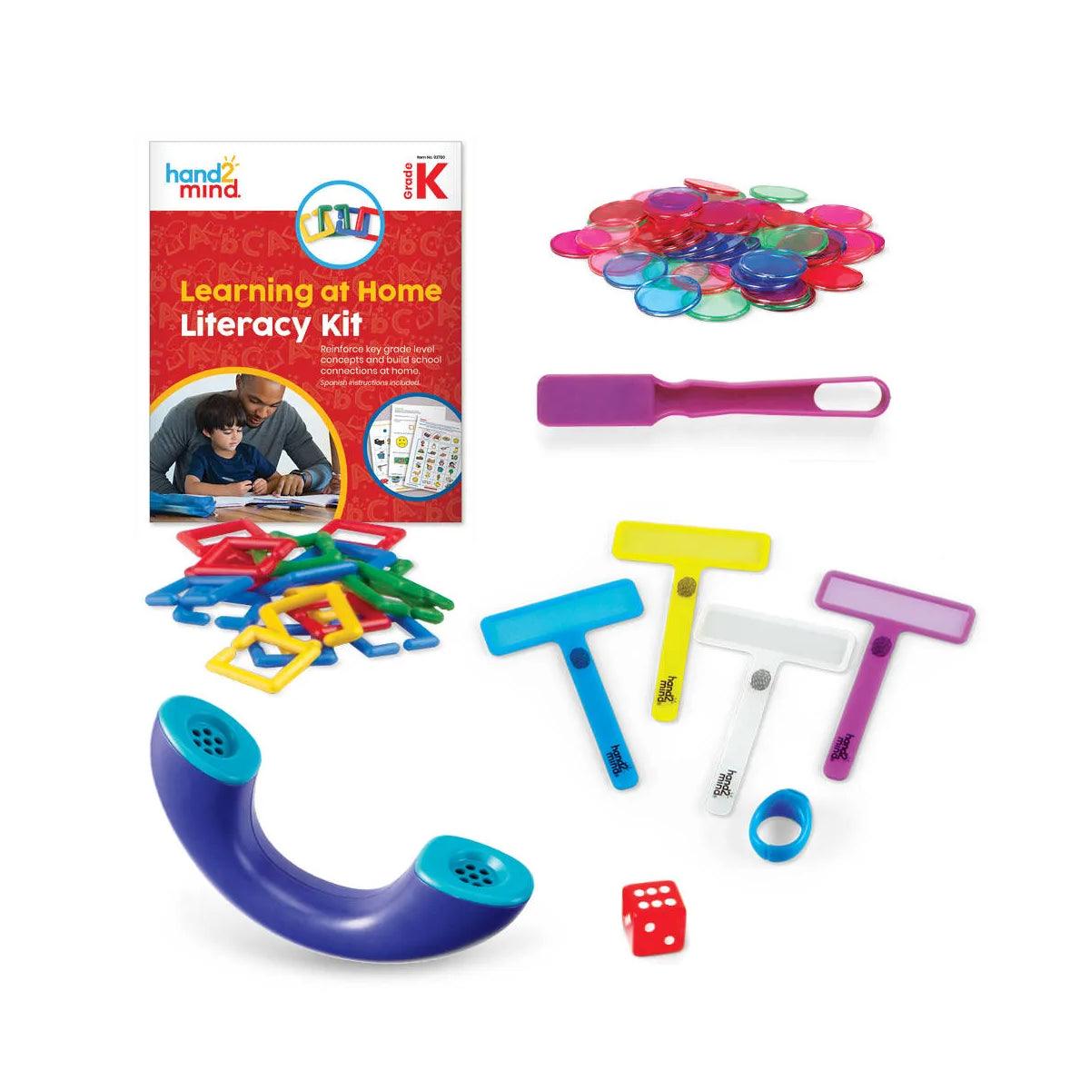 H2M 93770 LEARNING AT HOME LITERACY KIT K