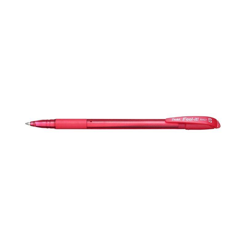 Pluma pentel rojo Â¡fell-it! De 0.7mm - Ultracomonline.com