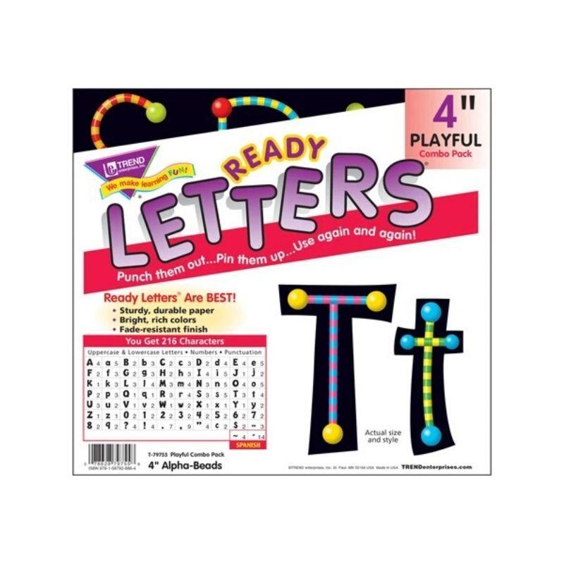 TREND-T79755-READY-LETTERS-PLAYFUL-ALPHA-BEADS-COMBO/PACK-(4")